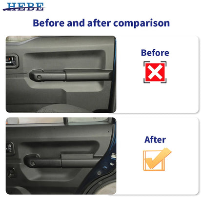 Jimny armrest pad fitted