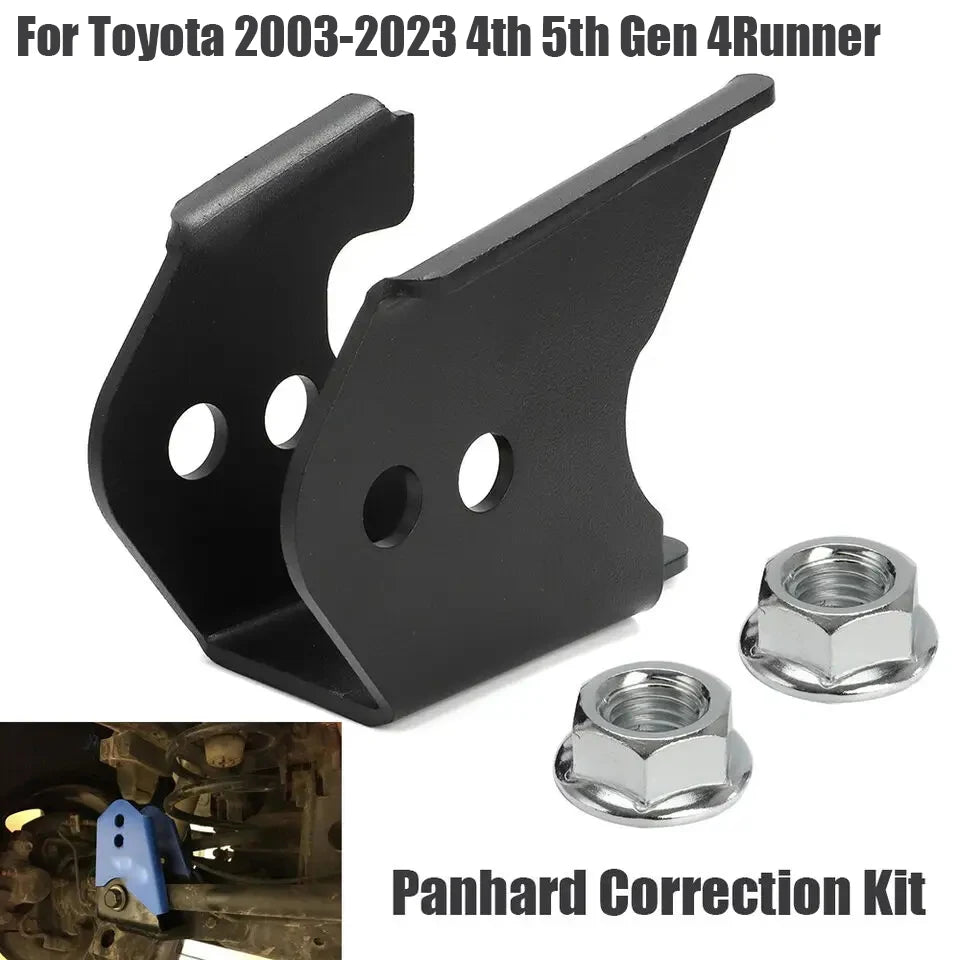 Panhard bracket fitted to 4Runner rear axle