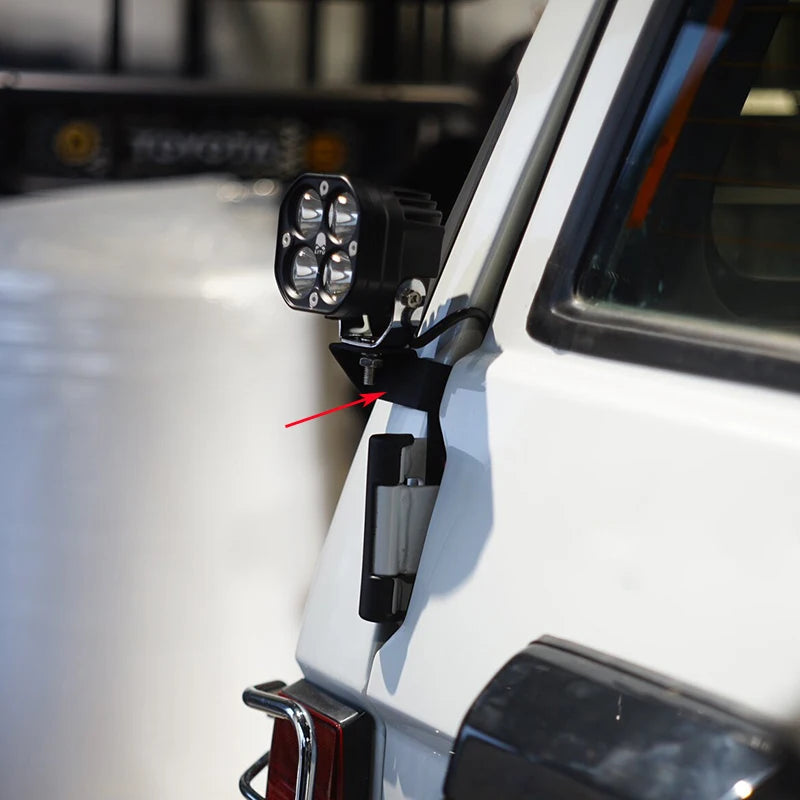 Nissan Patrol GQ tailgate spotlight reverse light bracket
