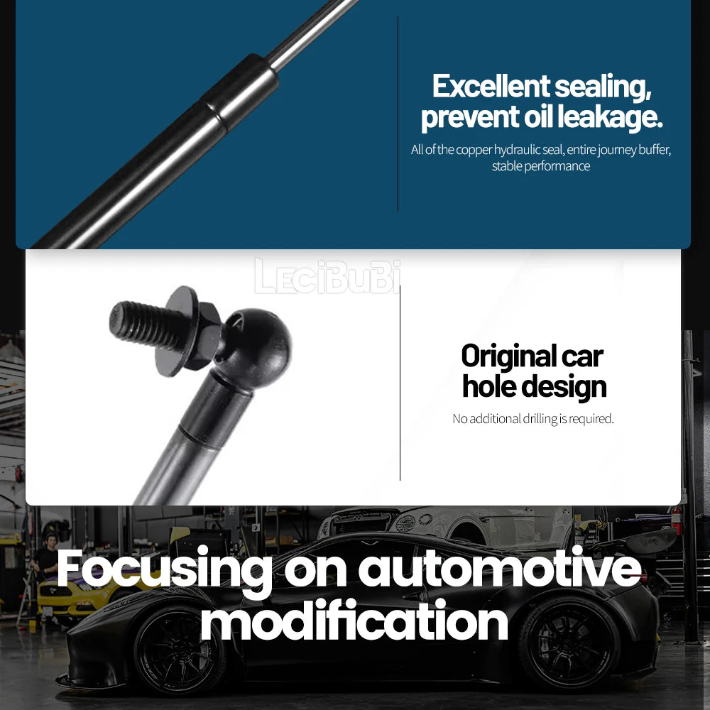 Bonnet Gas Struts (Pair) to suit Nissan Patrol GU Y61 & Y62 Tucks Performance