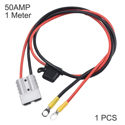 50A 12V Quick Connect Battery Cable Wiring Kit image 38