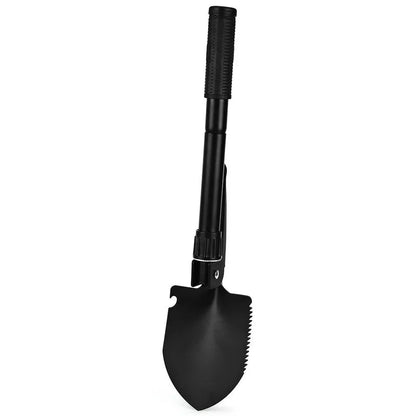 Foldable Shovel with Compass Multi Purpose for Camping Hiking Backpacking Gardening Hiking Accessories Tuck's Performance