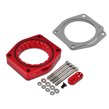 For V8 Engine Throttle Body Spacer for Chevrolet Silverado Suburban for Cadillac for GMC Sierra 4.8L 5.3L 6.0L 6.2L 2007-2013 Tuck's Performance