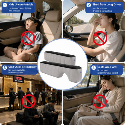 Car Travel Inflatable Bed Back Seat Air Mattress Support Gap Pad Anti-drop Car Interior Self-driving Camping Rest Accessories Tuck's Performance