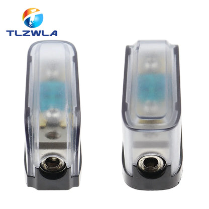 1Set Car Audio Auto Mini ANL AFS Car Fuse Holder Block with Fuse 20A 30A 40A 50A 60A 80A 100A 150A 200 MINI ANL 32V Good Quality Tuck's Performance