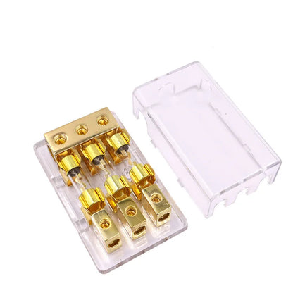 AGU Fuse Distribution Block - 1 In, 2 to 4 Out, 60A Tucks Performance