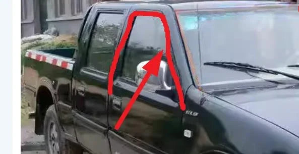 Rear window glass channel for Holden Rodeo TFR
