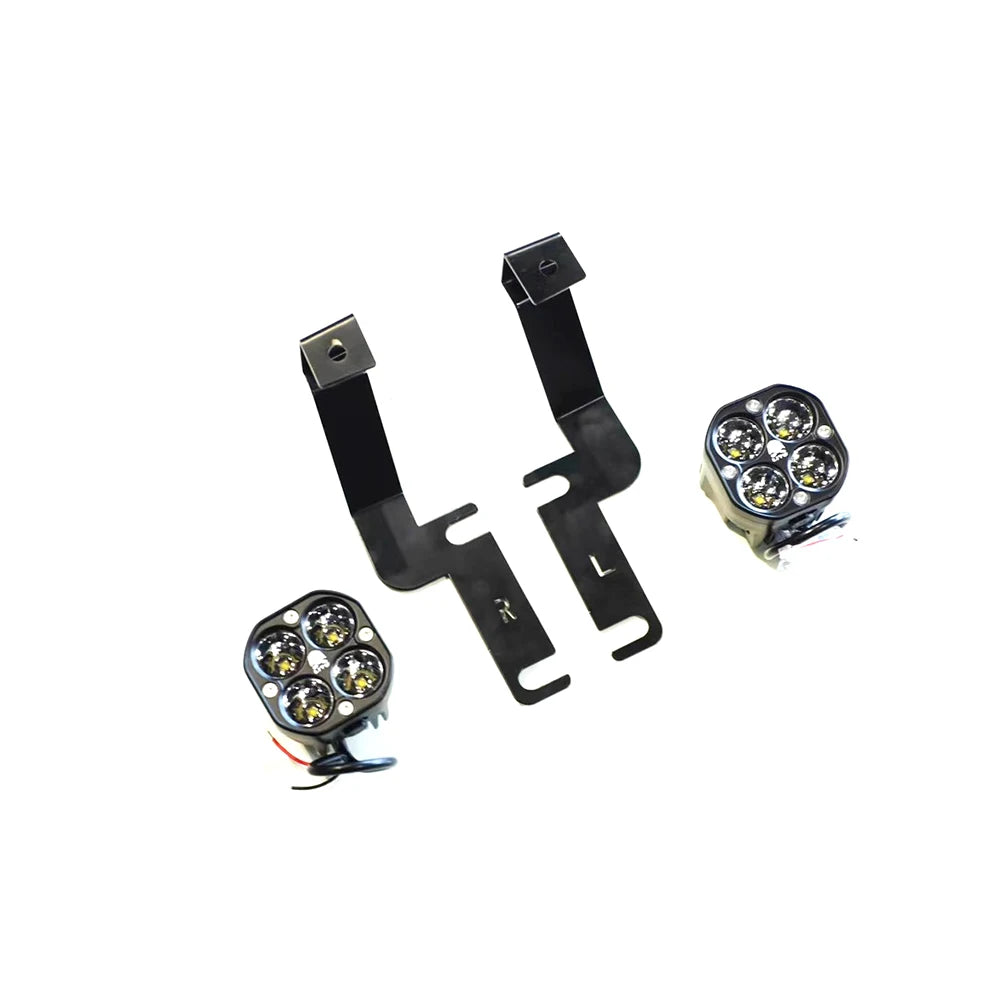 Hood Decorative Accessories For Nissan Patrol Y61 Bonnet Spotlight Mounting Base Patrol Y61 Front Light Modification Tuck's Performance