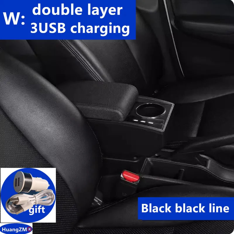 For Suzuki Jimny Armrest Box For Suzuki Jimny JB74 Car Armrest 2019-2026 Storage Box Cup Holder Retrofit Interior Car Accessory Tuck's Performance
