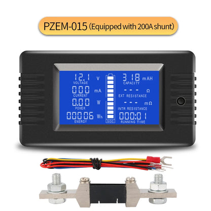 Digital Battery Capacity Tester with 100A-300A Shunt image 11
