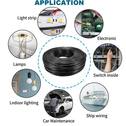 7 Core Flexible Sheathed Electrical Cable – 18AWG to 28AWG - product image 6