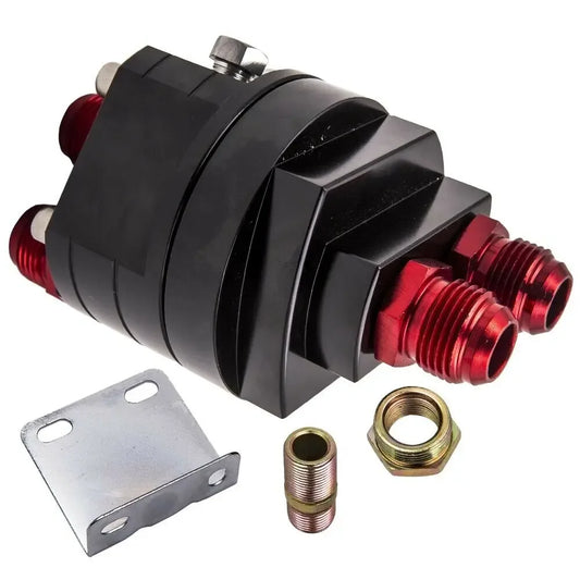 Universal An10 Oil Adapter Filter Relocation Kit 3/4"X16 M20x1.5 Cooler Male Sandwich Fitting Plate Adapter Accessories Tuck's Performance