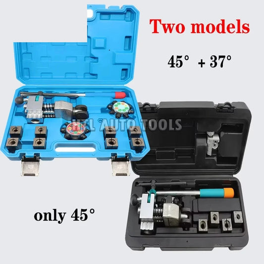 45 and 37 degree flaring tool kits in carry cases