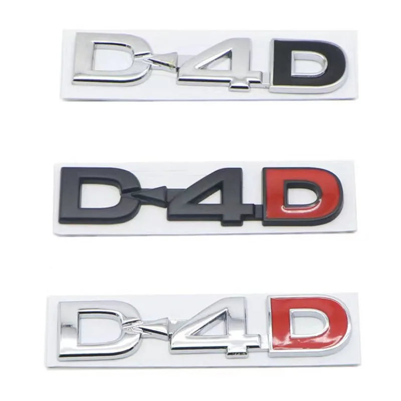 3D Metal D4D BadgeToyota Hilux