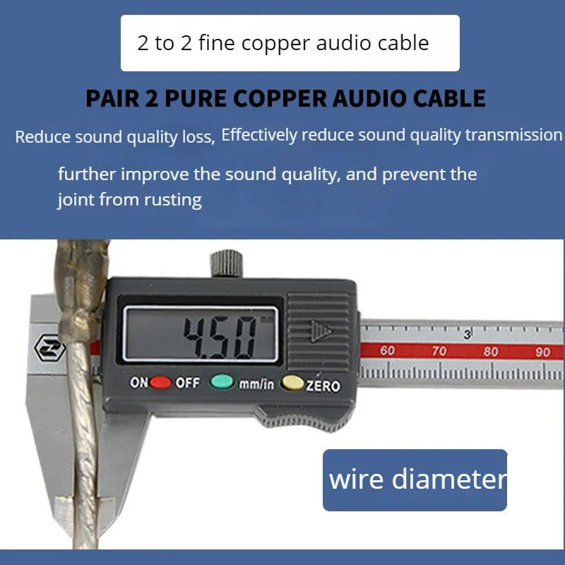 5m RCA Car Audio Signal Cable - product image 4