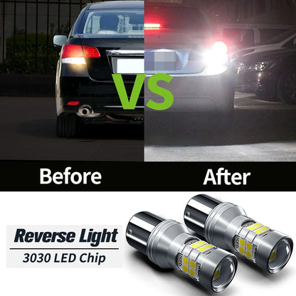 2pcs For Mitsubishi L200 LED Reverse Light Backup Lamp 2015 2016 2017 Accessories Tuck's Performance