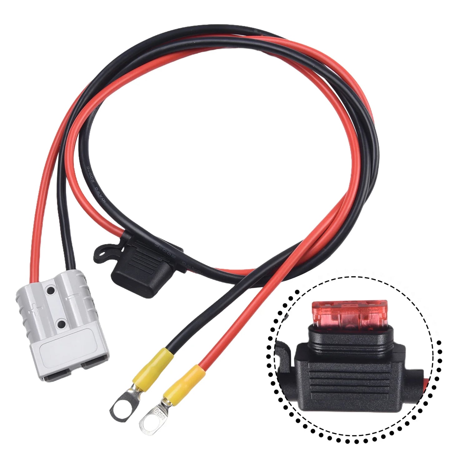 50A 12V Quick Connect Battery Cable Wiring Kit image 30