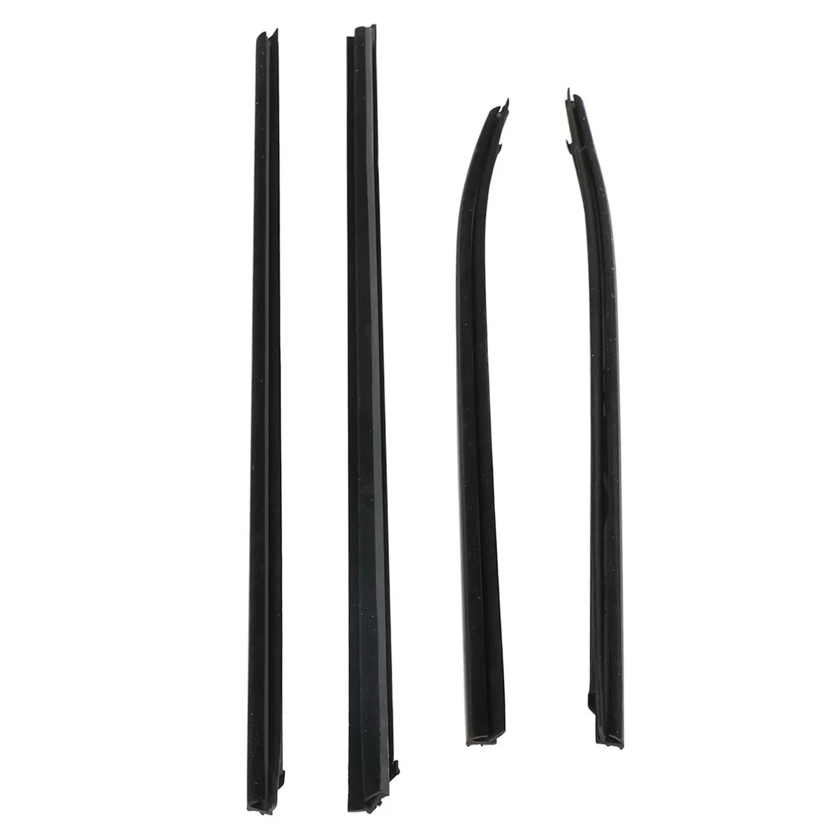 4PCS Outer Windows Rubber Weatherstrip Door Sealing Belt Moulding Trim For Isuzu D-MAX DMAX 4dr 2012-2018 Tuck's Performance