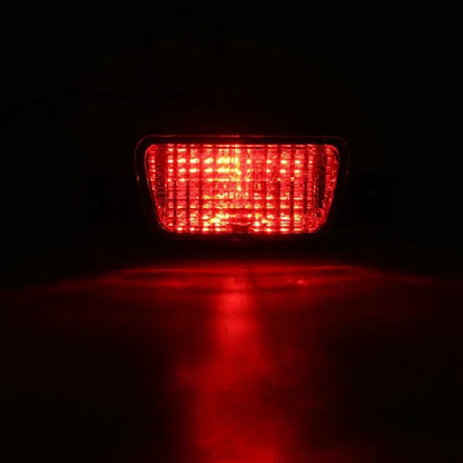 Pajero rear fog lamp detail