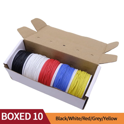 5 Colour Tinned Copper Silicone Wire Kit – 20AWG to 30AWG - product image 13