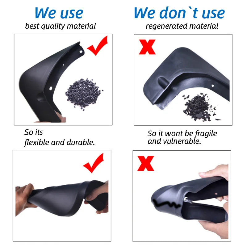 Rear mudguard for Nissan Frontier D22