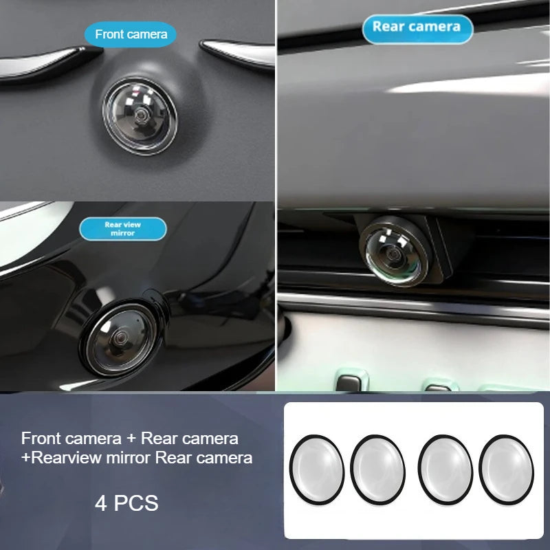 For Great Wall POER Steed Wingle7 KingKong GWMPoerSahar Car Camera Lens Protective Cover 360 View Scratch-resistant Guard Cover Tuck's Performance