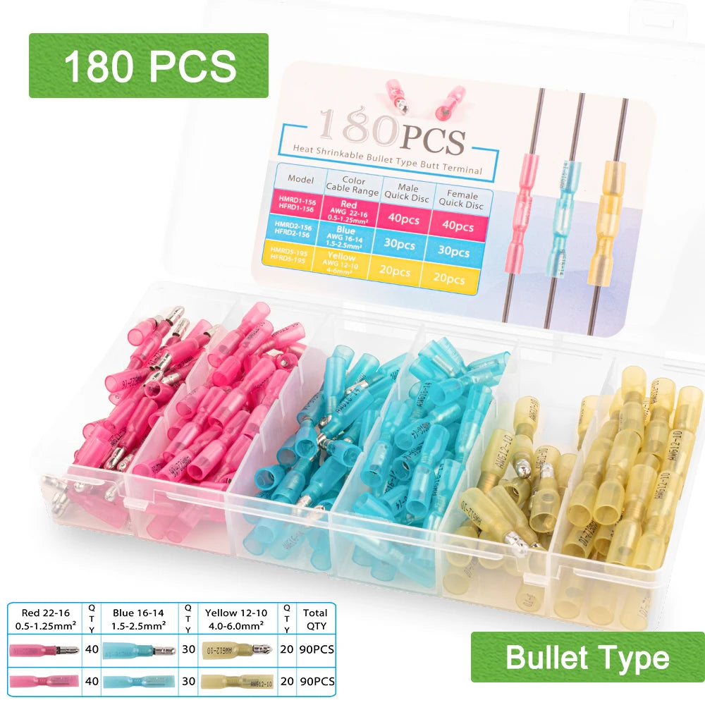 Heat Shrink Spade & Bullet Terminal Kit product view 24