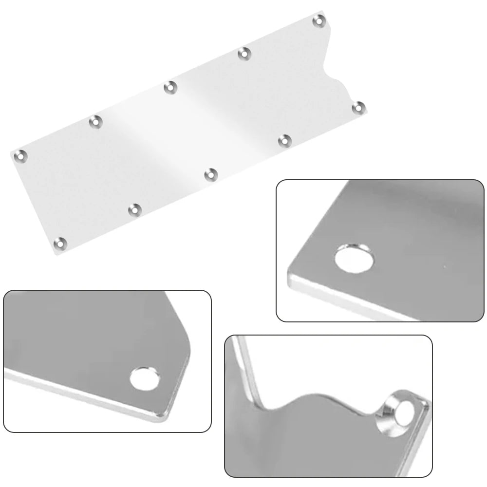 Engine Blocks Billet Valley Pan Cover Plate Cover Plate for LS Gen 3 Billet Aluminum LSX LS1 LM7 LR4 LQ4 LS6 L59 LQ9 LM4 L33 Tuck's Performance