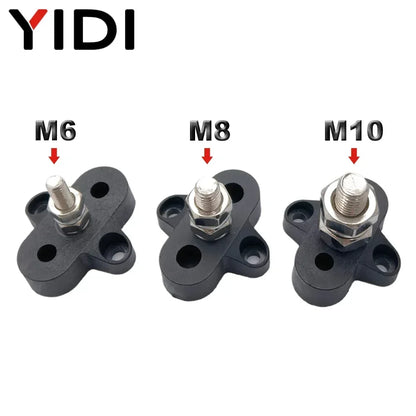 Universal Heavy Duty Battery Bus Bar Stud Pair – 12V–48V Power Distribution (M6 / M8 / M10) Tuck's Performance