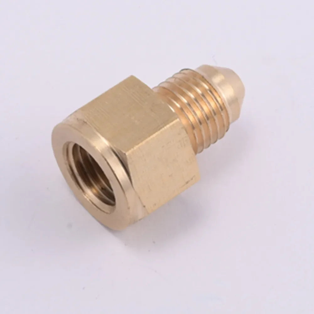 EPMAN Brass AN4 Inline Turbo Oil Feed Inlet Restrictor Fitting -4AN Male To -4AN Female 0.035" EPCGQ31 Tuck's Performance