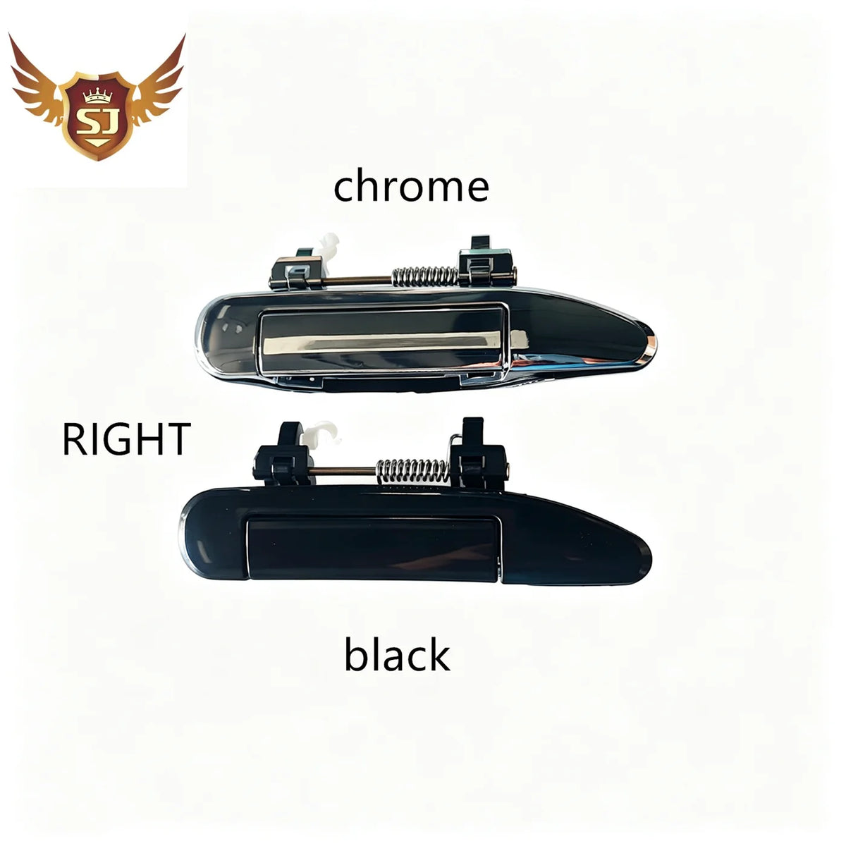 Chrome Black Exterior Door Handle Set for Nissan Patrol Y61 GU 1997-2016 Front Rear Right Left Car Accessories Tuck's Performance