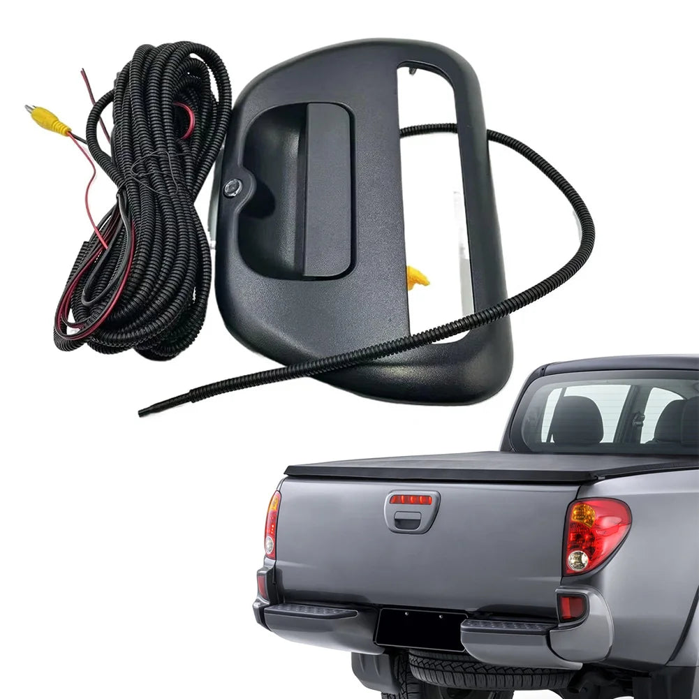 Tailgate Handle Bezel With Rear Camera Wire Assy 5716A031XA For Mitsubishi-Triton L200 2005-2015 IP68 Waterproof High-Definition Tuck's Performance