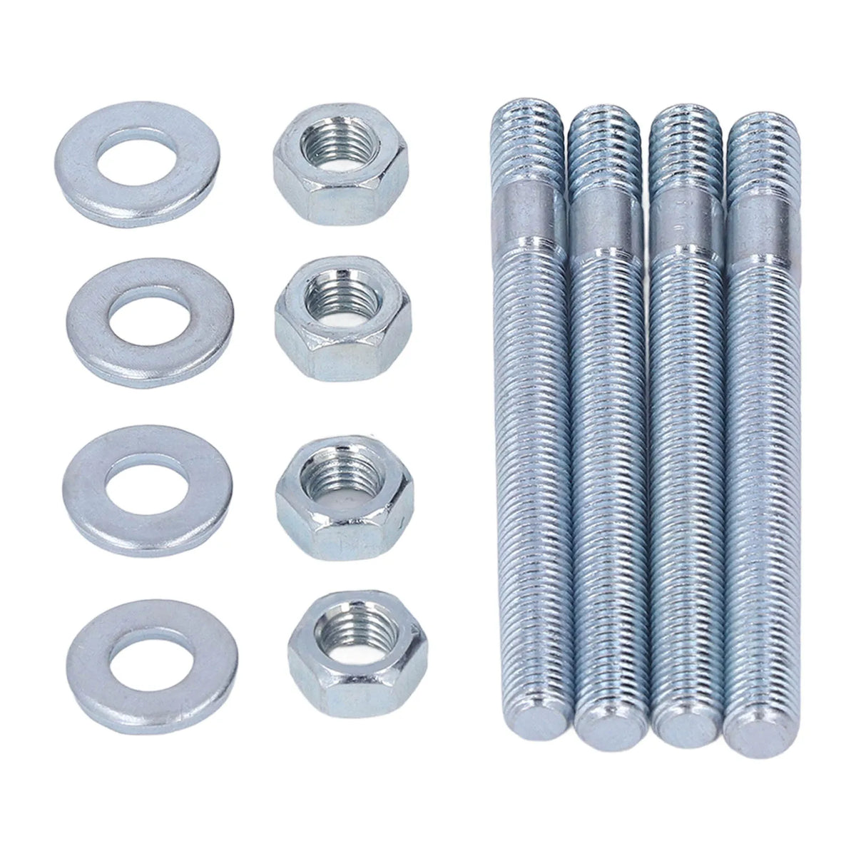 3.5in Carburetor Studs Set Metal Carb Mounting Stud Kit with Spacers for 5/16in Threads Intake Manifold new Tuck's Performance