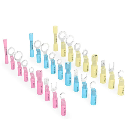 240pc Heat Shrink Ring & Spade Connector Kit product view 2