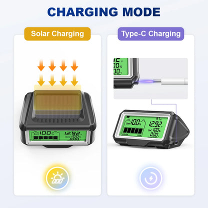 ANCEL BM200 PRO Battery Tester 12V LED Monitor Display Professional Battery Health SOH SOC Tester Analyzer Charging Tester Tool Tuck's Performance