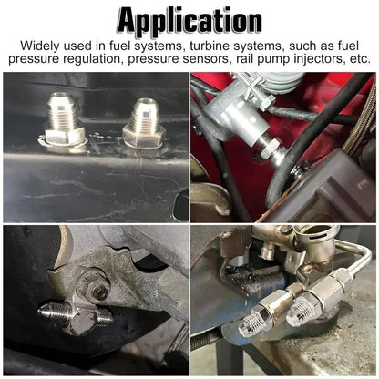 EPMAN Inverted Flare Fitting Turbo Oil Feed Adapter To Male AN3 AN4 Stainless Steel 304 EPCGQ161 Tuck's Performance
