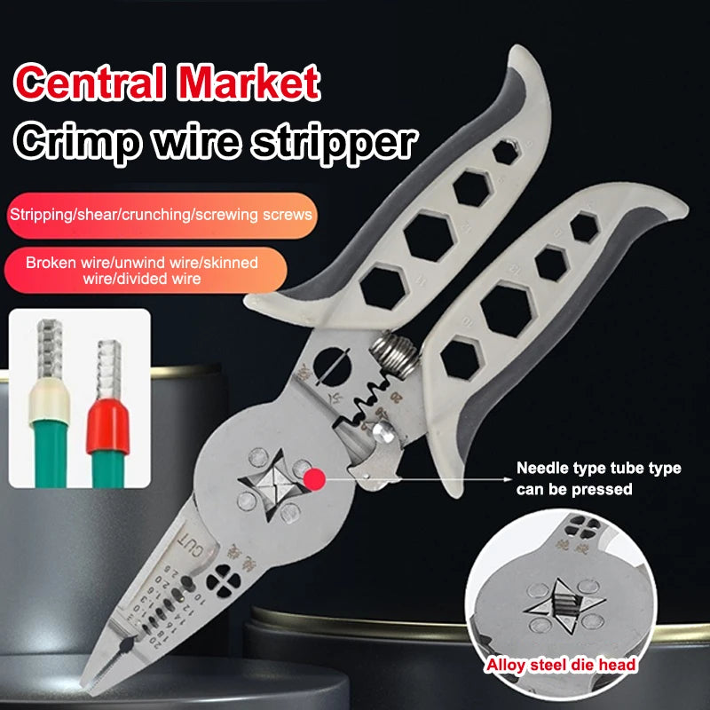 Multi-Function Wire Stripper & Crimping Pliers - product image 7