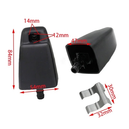 Car Front Headlight Headlamp Washer Nozzle Water Sprayer Jet Actuator With Clips For TOYOTA LAND CRUISER 100 LC100 Tuck's Performance