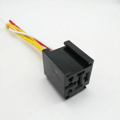 40A 80A 4 5 Pin Automotive Relay Socket Harness Connector  Relay Base Seat for 12V 24V 4Pin 5Pin Auto Relay Tuck's Performance