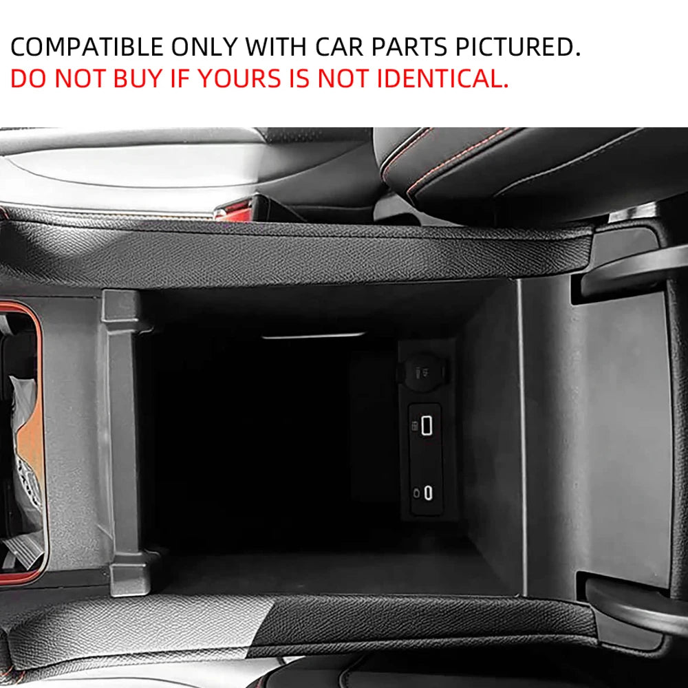 BYD Shark armrest tray in use