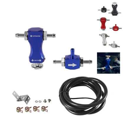 Universal Manual Turbo Boost Controller Bleed Valve Pressurize Regulating Kit Car Modified Turbocharged Regulator Aluminum Tuck's Performance
