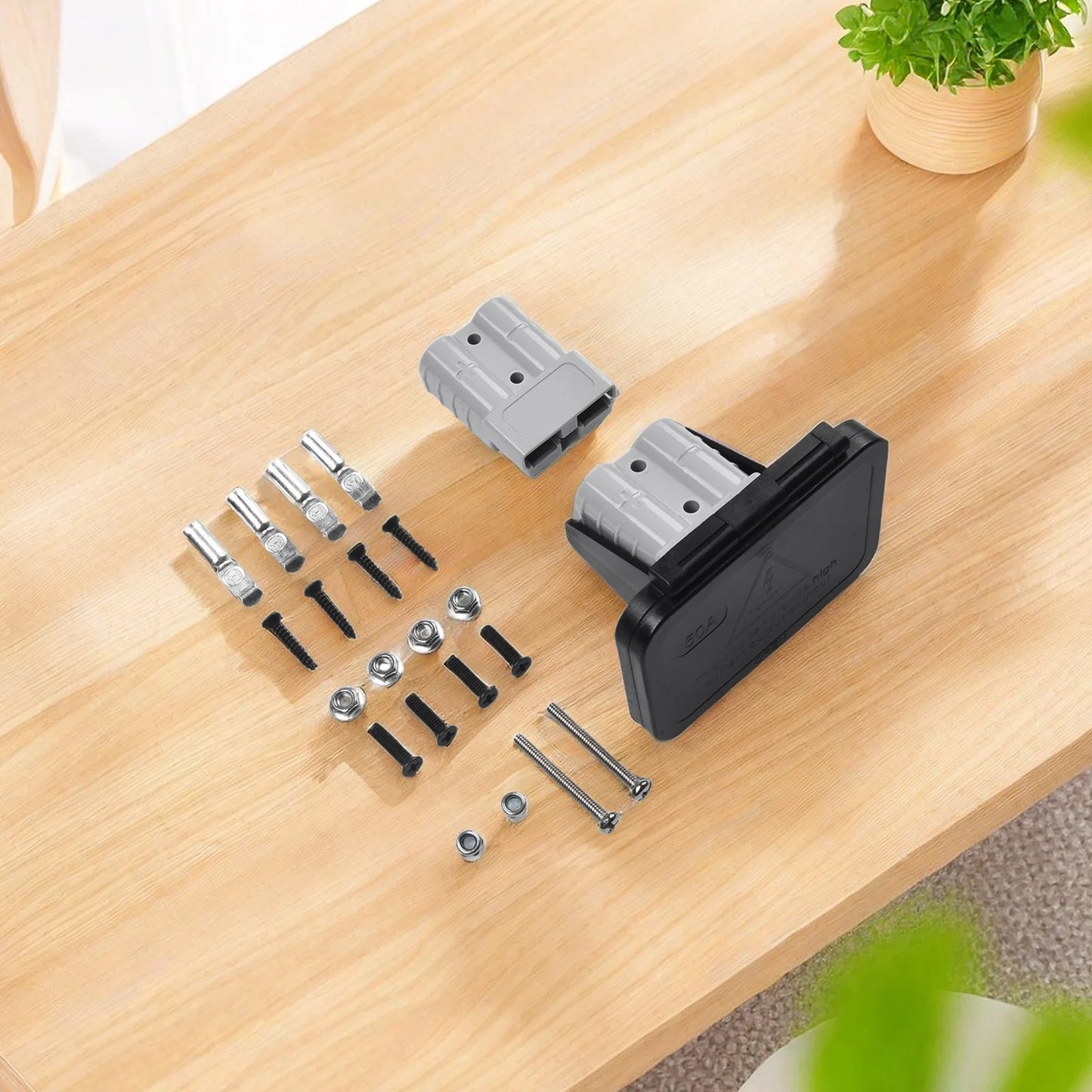 50A Twin Flush Mount Plug Bracket Kit image 3