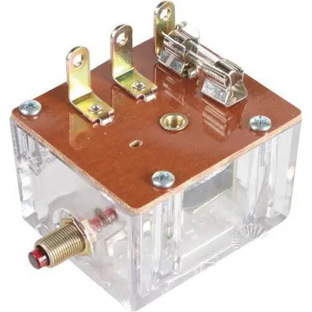 Shutdown Relay – 32V DC, 10A Contact Rating with Manual Reset | Tuck's Performance Tuck's Performance