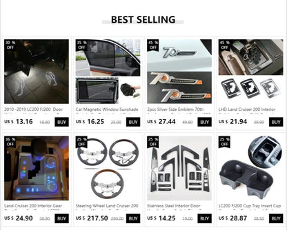 Soft Rubber Dust proof Gear Cover For Toyota Land Cruiser 200 Series Tuck's Performance