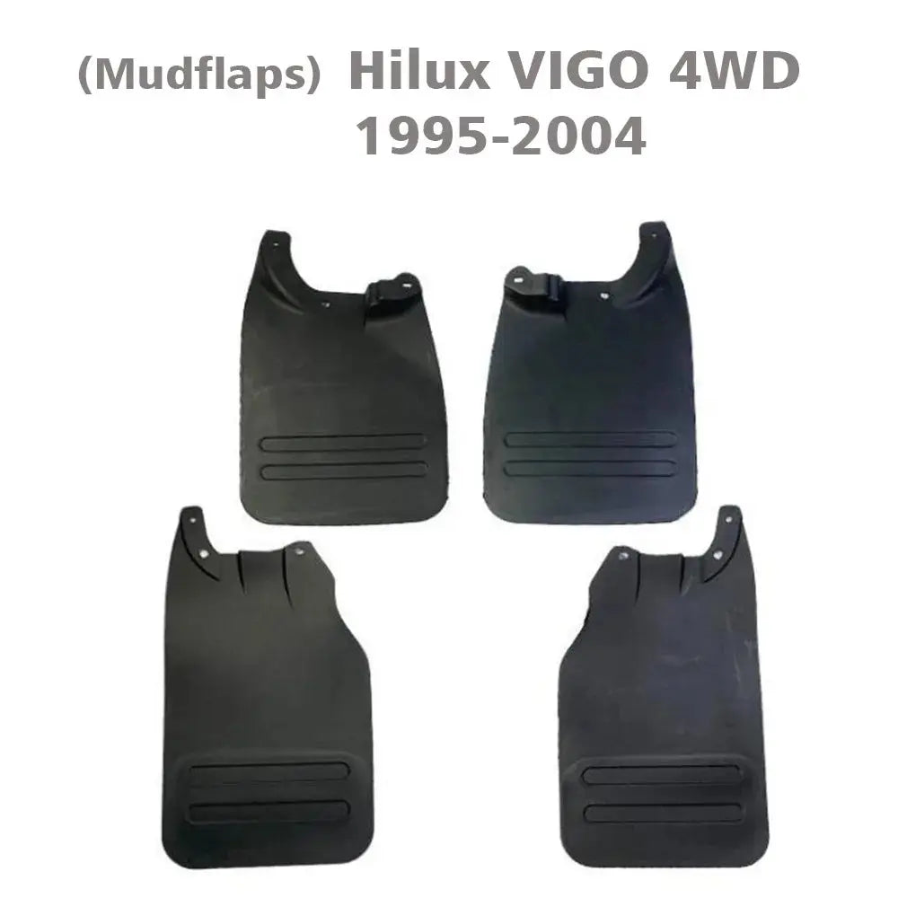 Soft Rubber Mud Flaps Mudguards – Toyota Hilux 1995–2004 (Front & Rear Set) Tuck's Performance
