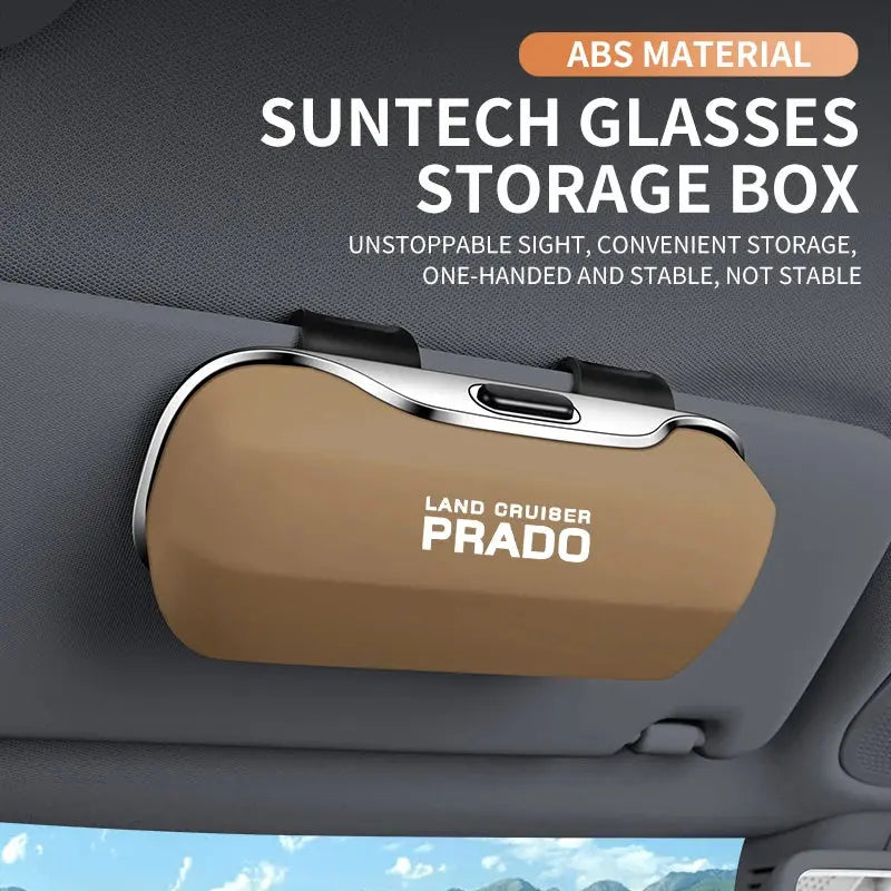 Sunglasses Holder Sun Visor Storage  Clip On For Toyota Land Cruiser Prado 120 150 Tuck's Performance