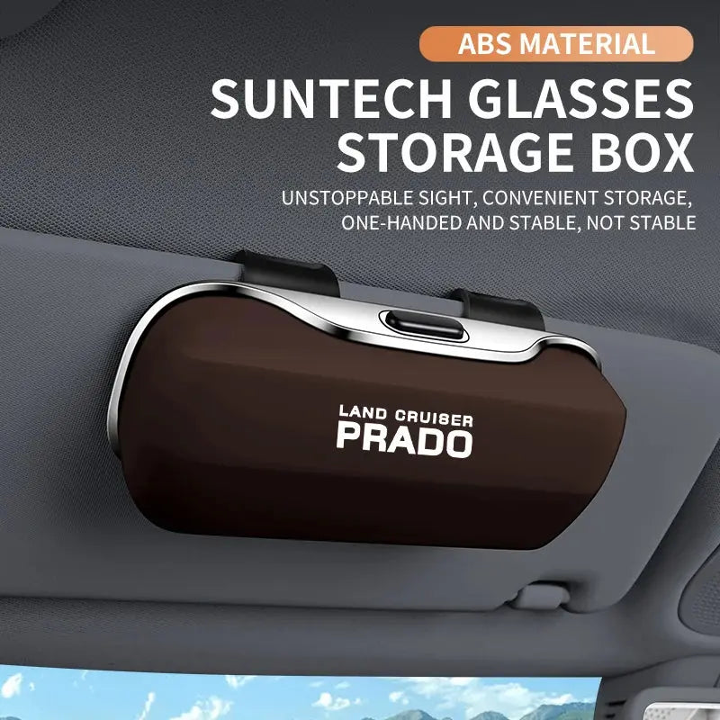Sunglasses Holder Sun Visor Storage  Clip On For Toyota Land Cruiser Prado 120 150 Tuck's Performance