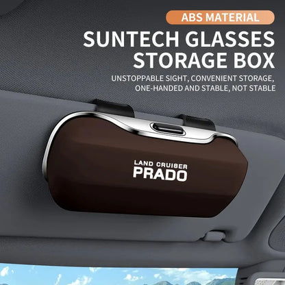 Sunglasses Holder Sun Visor Storage  Clip On For Toyota Land Cruiser Prado 120 150 Tuck's Performance