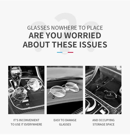 Sunglasses Holder Sun Visor Storage  Clip On For Toyota Land Cruiser Prado 120 150 Tuck's Performance