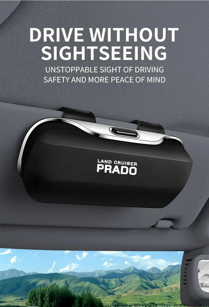 Sunglasses Holder Sun Visor Storage  Clip On For Toyota Land Cruiser Prado 120 150 Tuck's Performance